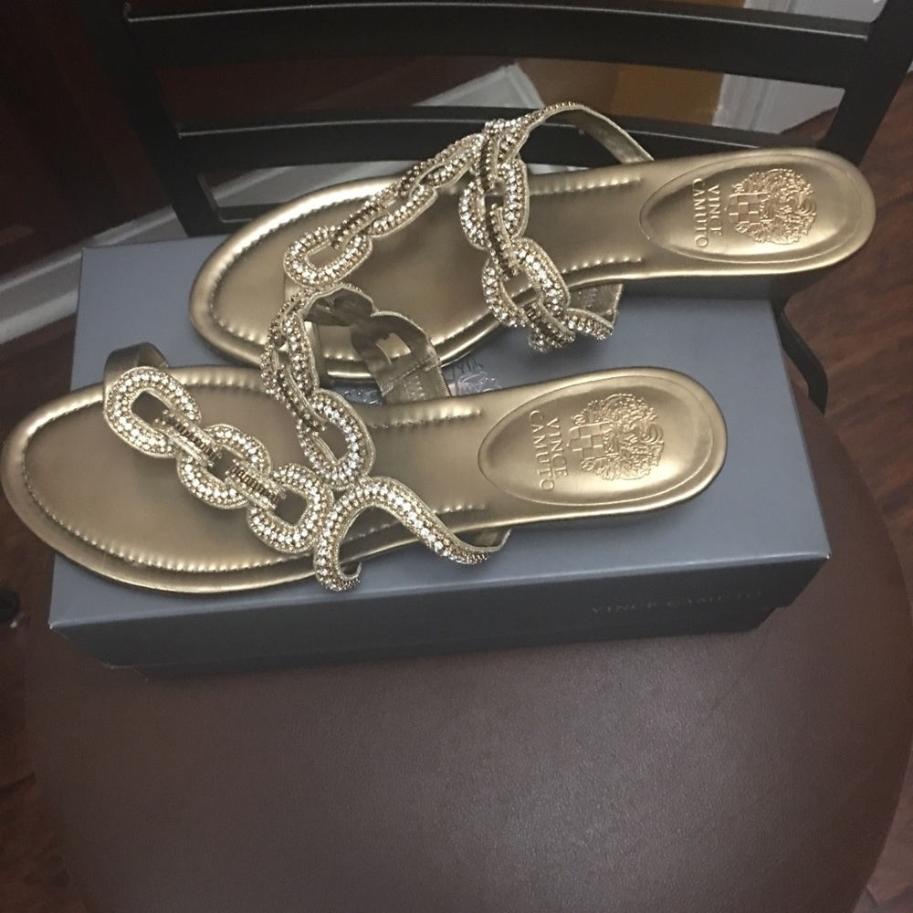 Gently Used....The Sandal With Bling